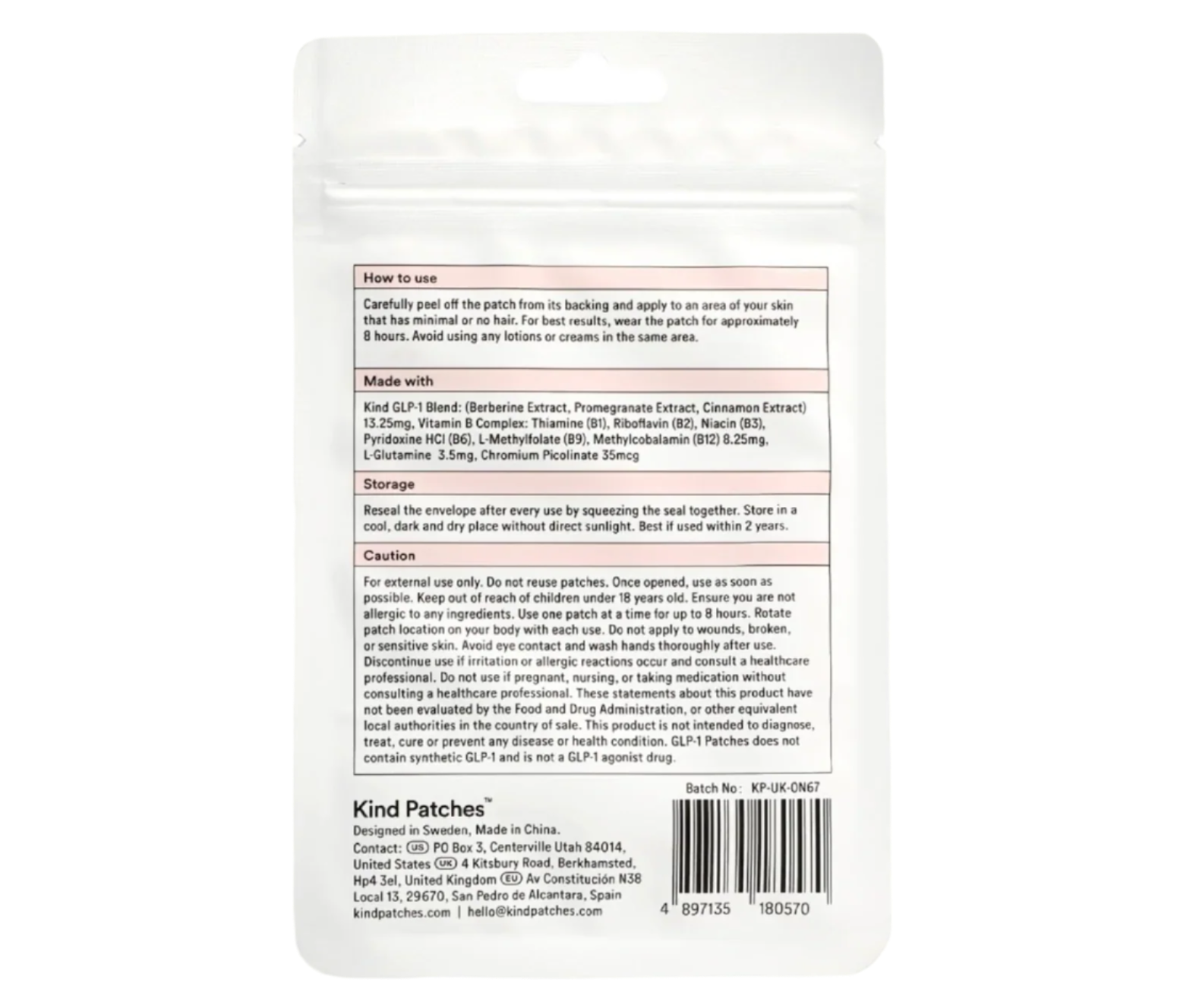 Kind Patches - Appetite & Metabolism Support GLP-1 Patches